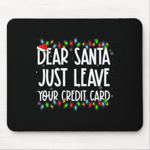 Mousepad Caros Papais noeis Apenas Deixem Sua Família Xmas