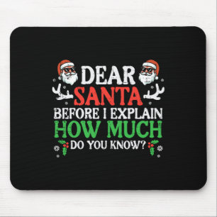 Mousepad Caros Papais noeis De Natal Quanto Vocês Conhecem