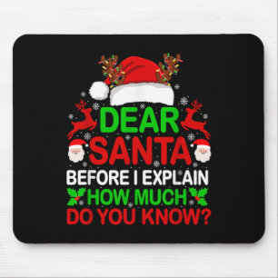 Mousepad Caros Papais noeis Eu Posso Explicar Camisas De Na