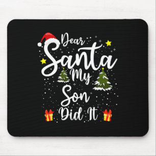 Mousepad Caros Papais noeis, Meu Filho Fez Um Engraçado De