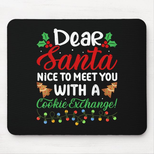 Mousepad Caros Papais noeis, Prazer Em Conhecê-Lo. (Frente)