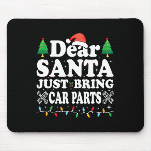 Mousepad Caros Papais noeis, Tragam Peças De Carro Diversão