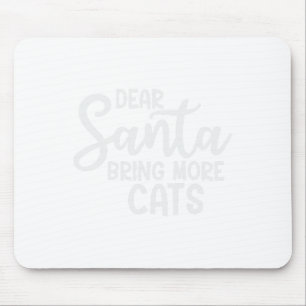 Mousepad Caros Papais noeis Trazem Mais Gatos Feliz Família