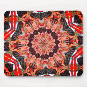 Mousepad Carousel Horse Abstrato Art