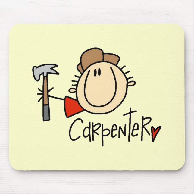 Mousepad Carpinteiro Masculino (Frente)