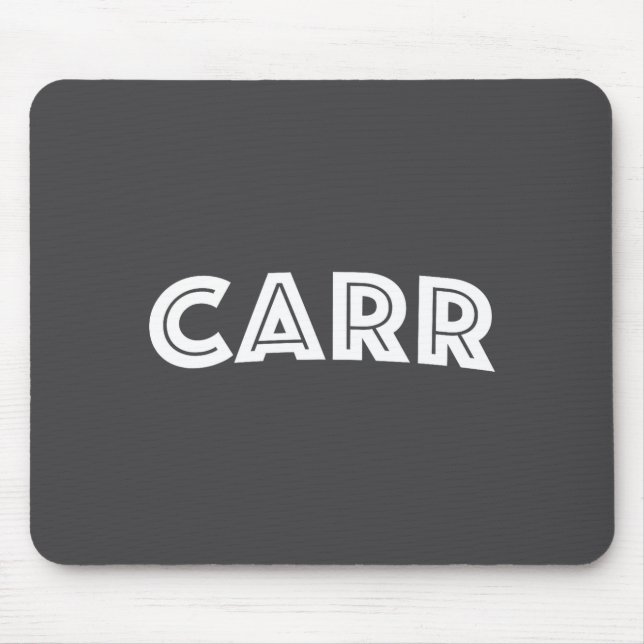 Mousepad Carr  (Frente)