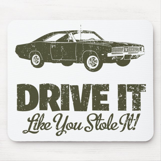 Mousepad Carregador de 1969 Dodge Hemi (Frente)
