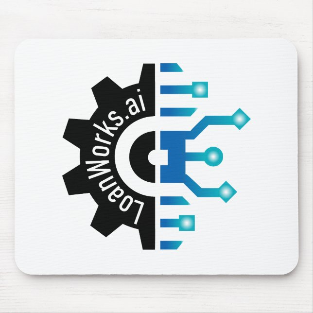 Mousepad Carregador de Mouse LoanWorks+ - Branco (Frente)