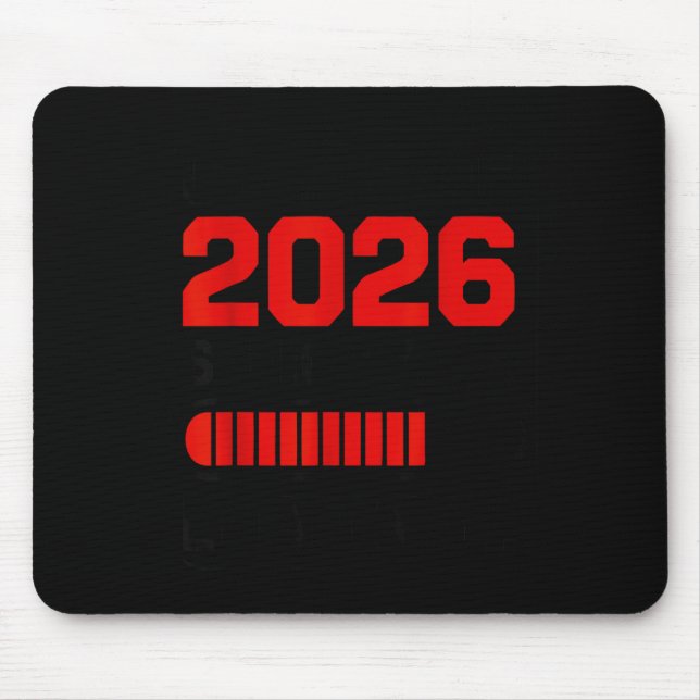 Mousepad Carregando formatura do último ano da turma de 202 (Frente)
