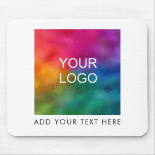 Mousepad Carregue e adicione a sua foto ao texto comercial 