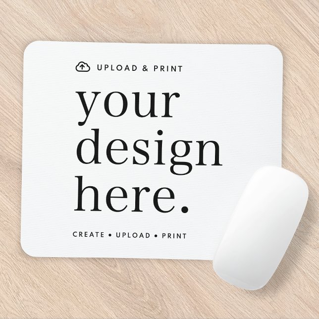 Mousepad Carregue o mouse em seu carregador de Design (Your own mousepad creation, simply upload your photo or design artwork from Photoshop, Canva & more!)