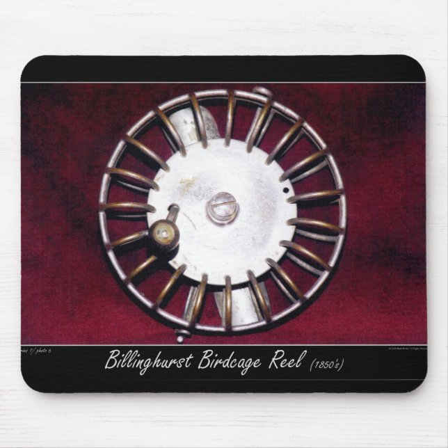 Mousepad Carretel antigo de Billinghurst (1800s) (Frente)