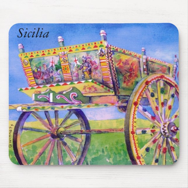 Mousepad Carretto siciliano (Frente)