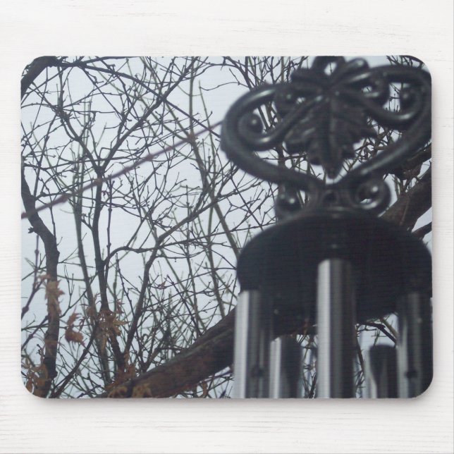 Mousepad carrilhão de vento do coração (Frente)