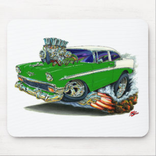 Mousepad Carro 1956 verde de Chevy Belair