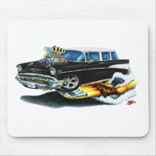 Mousepad Carro 1957 do preto do nómada de Chevy