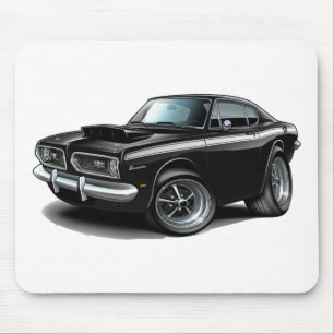 Mousepad Carro 1967-69 Preto-Branco do Barracuda