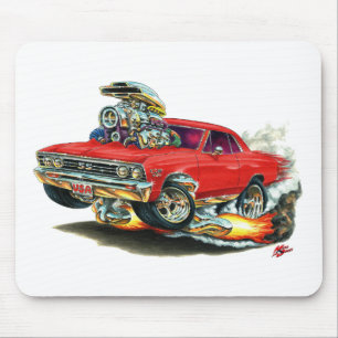 Mousepad Carro 1967 do vermelho de Chevelle