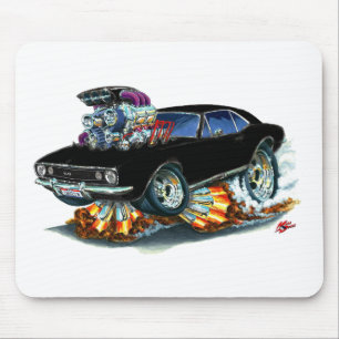 Mousepad Carro 1967 preto de Camaro SS