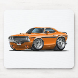 Mousepad Carro 1970-72 da laranja do desafiador