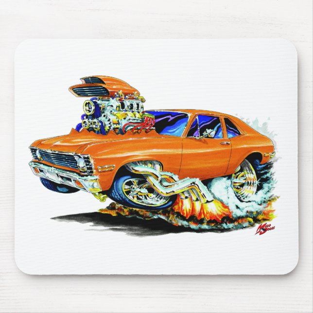 Mousepad Carro 1971-74 da laranja da nova (Frente)