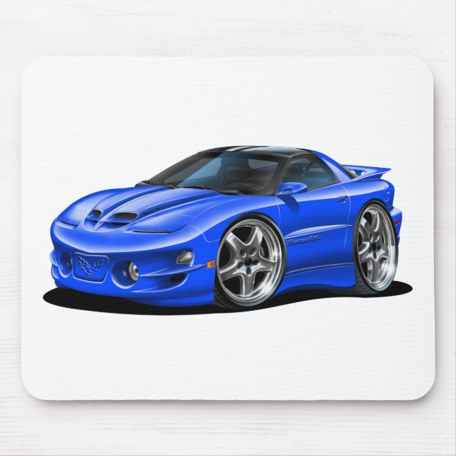 Mousepad Carro 1998-02 do azul do transporte Am (Frente)