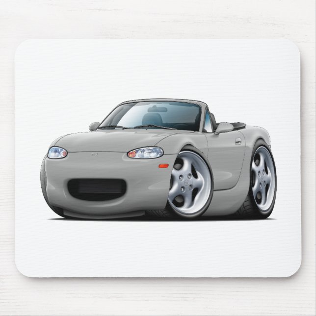 Mousepad Carro 1999-05 de prata de Miata (Frente)