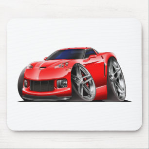 Mousepad Carro 2005-09 do vermelho de Corveta
