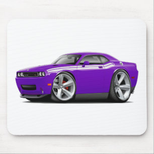 Mousepad Carro 2009-11 Roxo-Branco do RT do desafiador