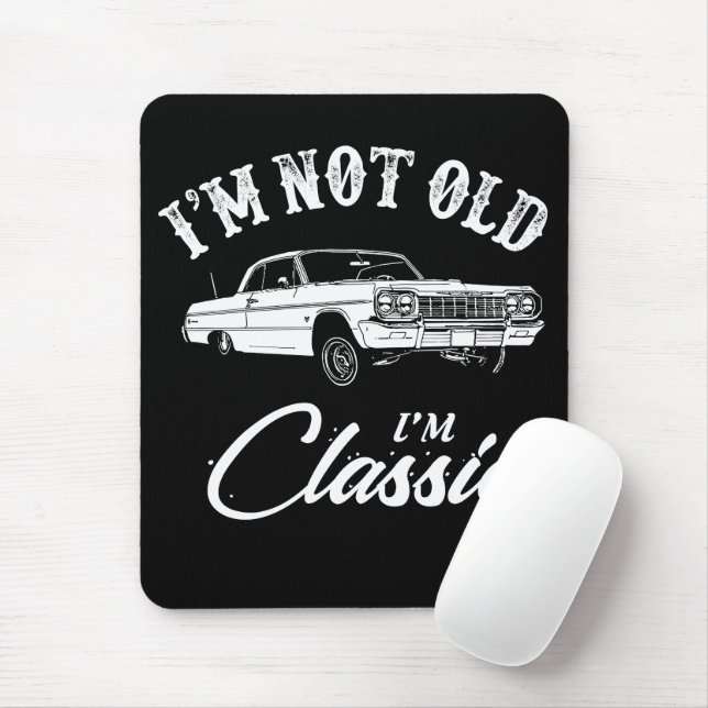 Mousepad Carro Clássico Chevy Impala (Com mouse)