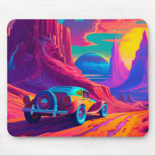 Mousepad Carro Colorido