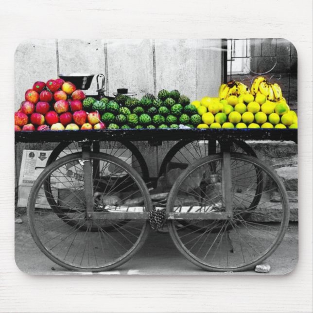 Mousepad Carro da fruta de India (Frente)