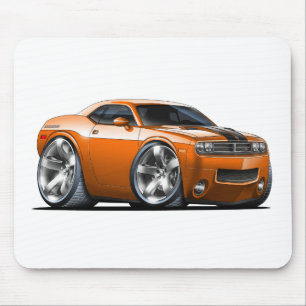 Mousepad Carro da laranja do desafiador de Dodge