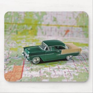 Mousepad Carro de 1955 num Roteiro