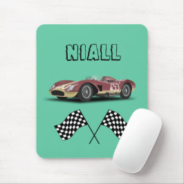 Mousepad Carro de corrida desportivo personalizado