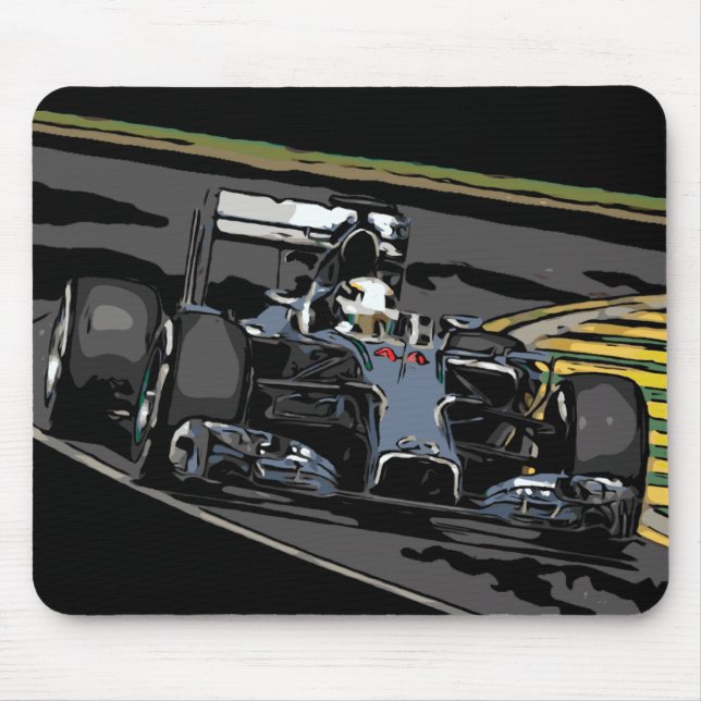 MOUSEPAD CARRO DE CORRIDA - NASCER À CORRIDA (Frente)