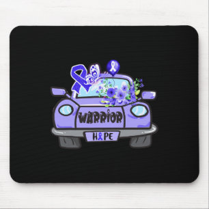 Mousepad carro de esperança para ataxia guerreiro tee ataxi