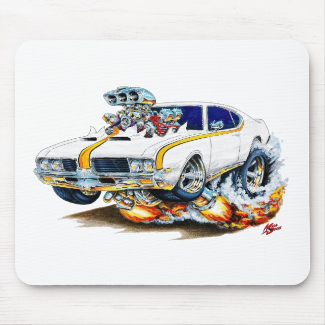 Mousepad Carro de Hurst do cutelo de 1969 velhos (Frente)