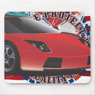 Mousepad Carro desportivo