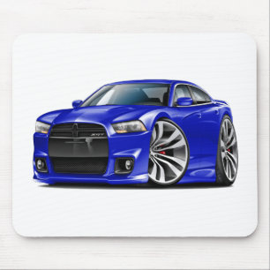 Mousepad Carro do azul do carregador SRT8 de Dodge