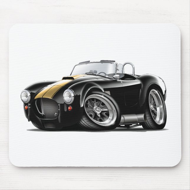 Mousepad Carro do Preto-Ouro da cobra (Frente)