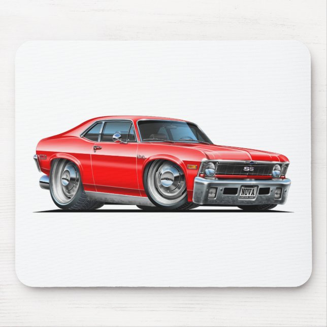 Mousepad Carro do vermelho da nova de Chevy (Frente)