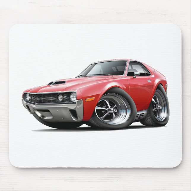 Mousepad Carro do vermelho de 1970 AMX (Frente)