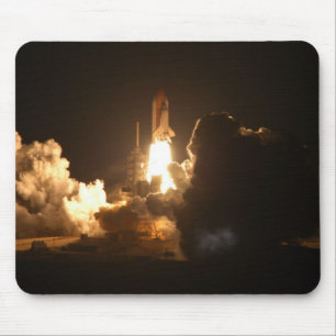 Mousepad Carro espacial Terra nave espacial Noite Canva