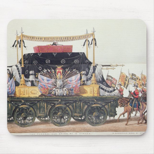 Mousepad Carro fúnebre do duque de Wellington, 1853 (Frente)