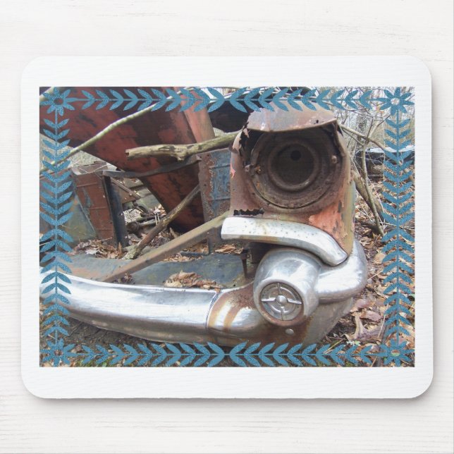 Mousepad Carro legal Retro Lixo (Frente)