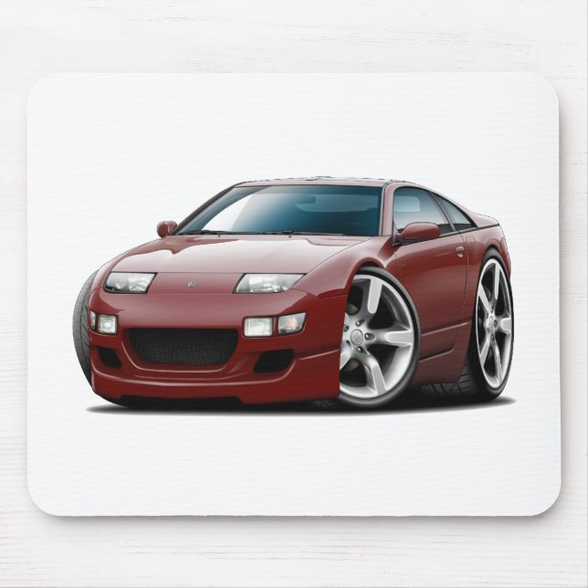 Mousepad Carro marrom de Nissan 300ZX (Frente)