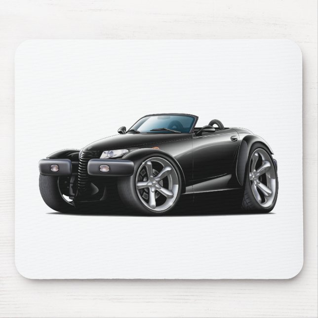 Mousepad Carro preto do predador (Frente)