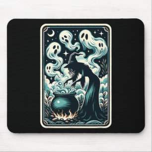 Mousepad Carro Tarô Sobrenatural de Bruxo Cauldron Gótico