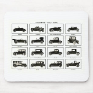 Mousepad Carro velho e clássico (automóvel retro): Carros